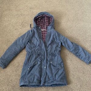 Like new insulated trench style utility jacket